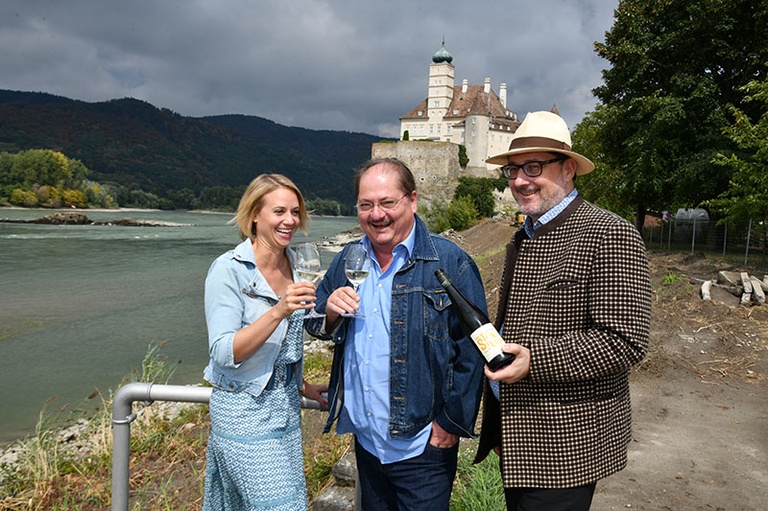 Dagmar Bernhard, Jürgen Tarrach und Harald Stumpfer